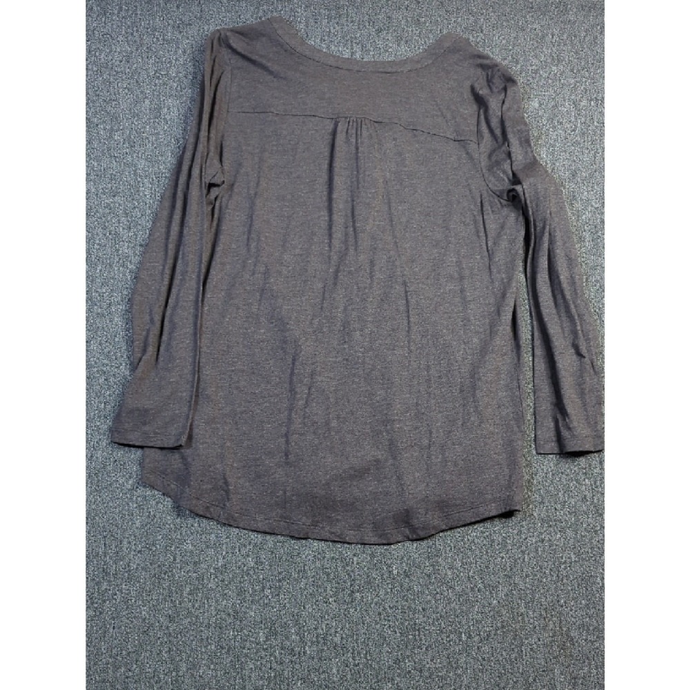 J. Jill NWT Embroidered Button Front Top Long Sleeve Size L Boho - Picture 9 of 10